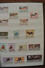 timbres Chevaux dans un album (n74), Timbres & Monnaies, Timbres | Timbres thématiques, Animal et Nature, Affranchi, Enlèvement ou Envoi