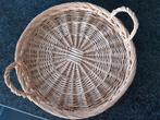 Grote platte mand voor verrassingsbroodjes, enz, Gebruikt, Mand, Rond, Ophalen of Verzenden