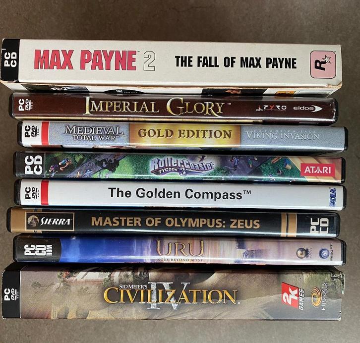 Collectie van vintage PC games, Consoles de jeu & Jeux vidéo, Jeux | PC, Comme neuf, Autres genres, 1 joueur, Un ordinateur, Enlèvement ou Envoi