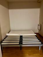 Tweepersoons bed, met 2 individuele matrassen (kraaknet!), Huis en Inrichting, Slaapkamer | Bedden, Ophalen, Zo goed als nieuw