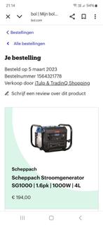 Generator voor stroom, Doe-het-zelf en Bouw, Aggregaten, Ophalen of Verzenden