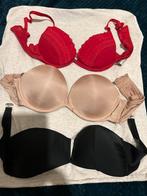 Lot de 3 Soutien-gorge T S, Enlèvement, Rouge, Soutien-gorge
