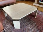 Marmeren salontafel, Huis en Inrichting, Tafels | Salontafels, Ophalen, Overige materialen, 50 tot 100 cm, Vierkant