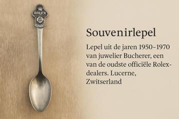Souvenier lepel rolex uniek stuk beschikbaar voor biedingen