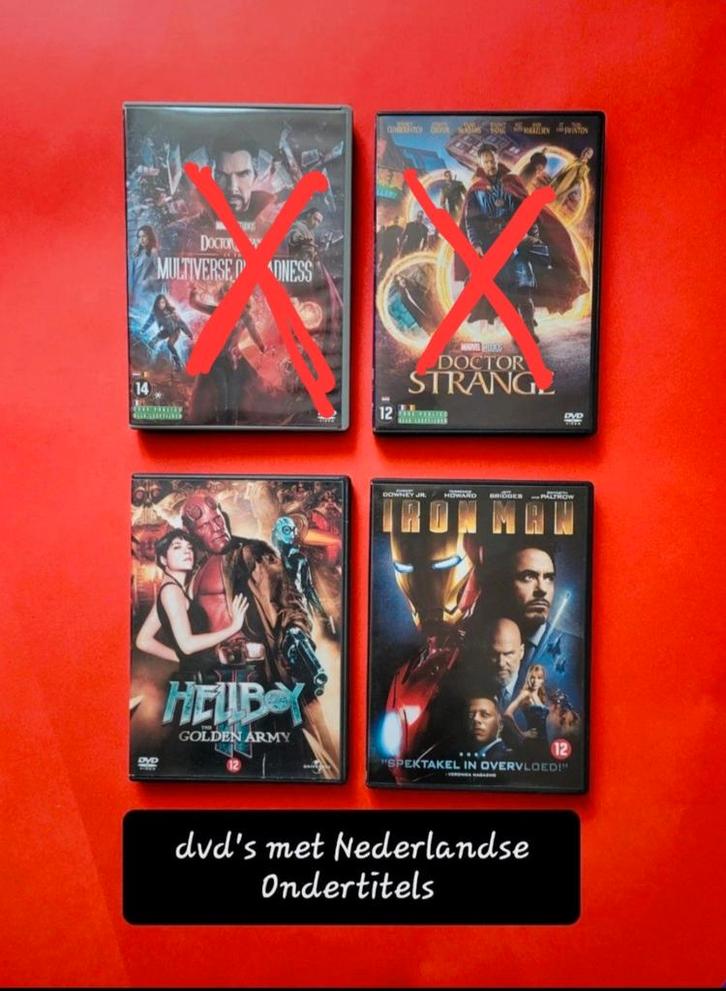 Bundel van 2 superhelden op dvd, CD & DVD, DVD | Sport & Fitness, Utilisé, Enlèvement ou Envoi