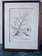 Pentekening Albert Devree uit 1981, Antiek en Kunst, Ophalen of Verzenden