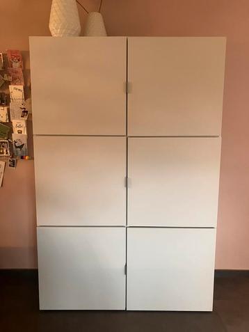 Design wandkast Catena – 6 deuren – wit – topstaat! beschikbaar voor biedingen