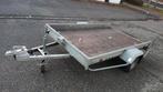 Plateau aanhangwagen moto, quad, zitmaaier, enz, Ophalen of Verzenden, Zo goed als nieuw