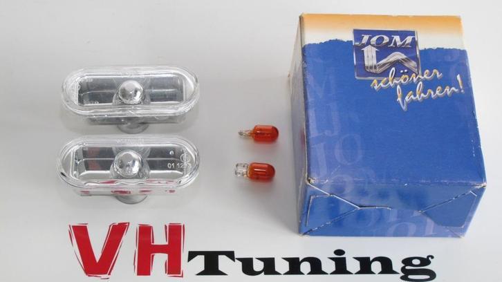 VW golf JOM zijknipperlichten helder chroom 3574, Autos : Divers, Tuning & Styling, Enlèvement