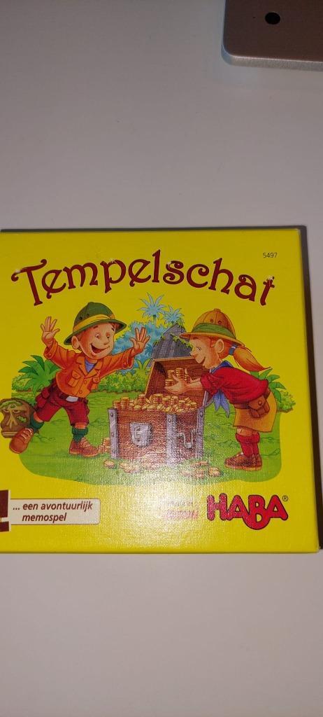 tempelschat gezelschapspel haba, Hobby en Vrije tijd, Gezelschapsspellen | Bordspellen, Zo goed als nieuw, Vijf spelers of meer