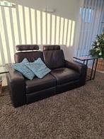 Salon leder Natuzzi donker bruin, Huis en Inrichting, Zetels | Zetels, Ophalen