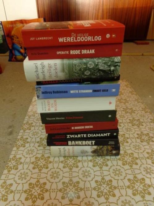 Gemengd non-fictie boekenpakket, Livres, Histoire mondiale, Comme neuf, Enlèvement