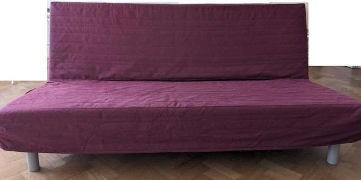 Ikea BEDDINGE LÖVÅS slaapbank 85/140x200, Huis en Inrichting, Zetels | Zetels, Zo goed als nieuw, Rechte bank, Driepersoons, 150 tot 200 cm