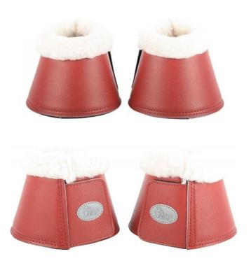 Harrys Horse Springschoenen rood mt S met bont beschikbaar voor biedingen