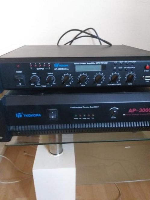 AP600M 260WATT  & AP3000 1000WATT, Muziek en Instrumenten, Versterkers | Keyboard, Monitor en PA, Zo goed als nieuw, P.A., 500 tot 1000 watt