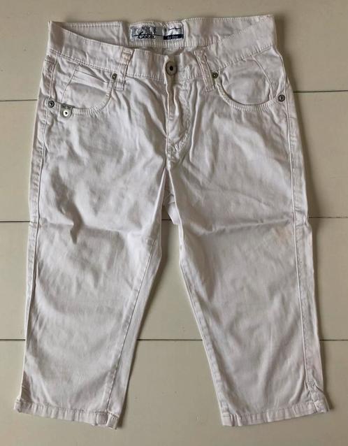 witte broek meisjes zomer Take Two Teen 10 j 140, Kinderen en Baby's, Kinderkleding | Maat 140, Gebruikt, Meisje, Broek, Ophalen of Verzenden