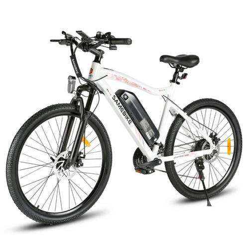 SAMEBIKE SY26-II 500W 35km/h 36V 13Ah witte 500W 35km/h elek, Sport en Fitness, Overige Sport en Fitness, Nieuw, Verzenden