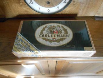 Cigares Carl Upmann, boîte non ouverte de 25 cigares