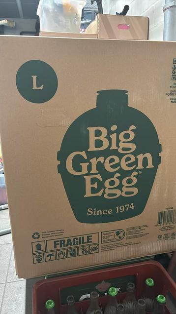 Big Green Egg Large – zonder onderstel- nieuw nog verpakt beschikbaar voor biedingen