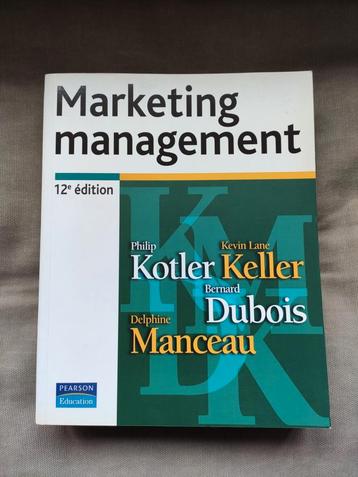Marketing Management Kotler Dubois Keller Manceau, Enlèvement ou Envoi, Comme neuf