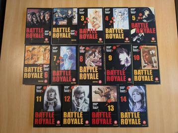 Soleil Manga - Battle Royale 1-14 (first version) beschikbaar voor biedingen