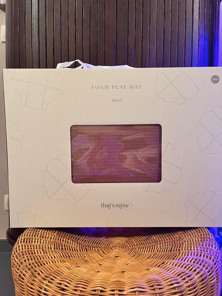Speelmat “Shell” – kleur Plum – That’s Mine, Kinderen en Baby's, Speelgoed | Speelkleden, Nieuw, Ophalen of Verzenden