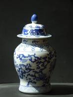Mid-Century VTG Chinese porselein gedekselde vaas gemberpot, Antiek en Kunst, Ophalen of Verzenden