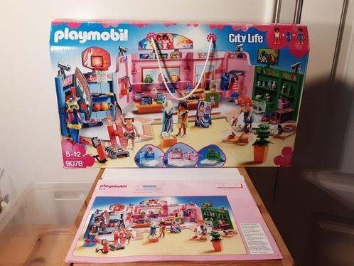 PLaymobil gigantische speelwereld "Shopping", Kinderen en Baby's, Speelgoed | Playmobil, Zo goed als nieuw, Complete set, Ophalen of Verzenden