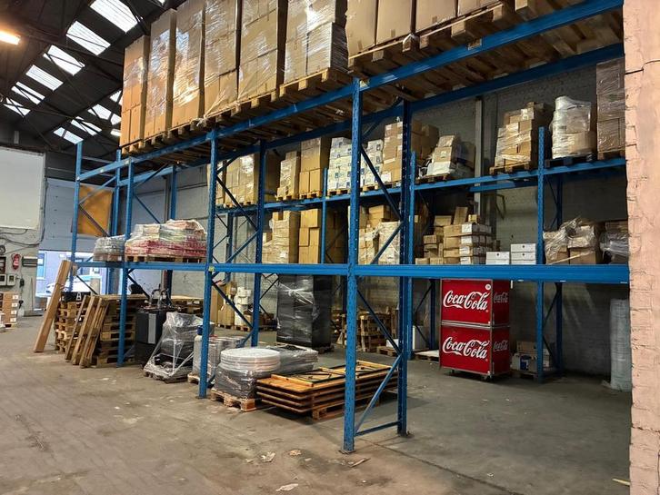 14x   opslag voor pallets, Zakelijke goederen, Kantoor en Winkelinrichting | Magazijn, Stelling en Opslag, Ophalen