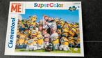 Puzzle 104 pièces Clementoni les Minions, Hobby en Vrije tijd, Gebruikt