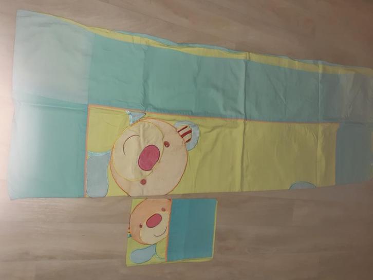 Dekbedovertrek kinderbed, Huis en Inrichting, Slaapkamer | Beddengoed, Zo goed als nieuw, Dekbedovertrek, Overige maten, Overige kleuren