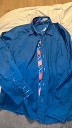 Jolie chemise L, Enlèvement ou Envoi, Porté, Bleu, Tour de cou 41/42 (L)