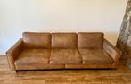 Suede bank + fauteuil, Huis en Inrichting, Ophalen, Overige materialen, Gebruikt, 75 tot 100 cm