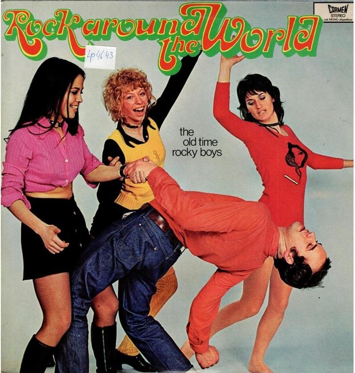 Vinyl, LP   -   The Old Time Rocky Boys – Rock Around The Wo, CD & DVD, Vinyles | Autres Vinyles, Autres formats, Enlèvement ou Envoi