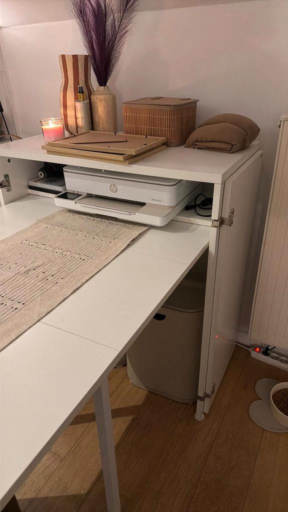 Uitklapbare tafel met verlengstuk, Huis en Inrichting, Tafels | Eettafels