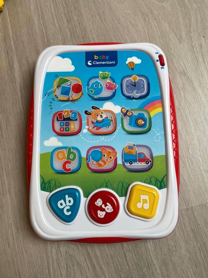 Clementoni Mijn 1e tablet, Kinderen en Baby's, Speelgoed | Vtech, Zo goed als nieuw, 6 maanden tot 2 jaar, Ophalen of Verzenden