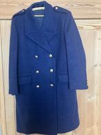Blauwe loden jas militaire luchtmacht 1981, Ophalen, Luchtmacht, Kleding of Schoenen