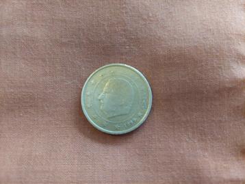 Zeldzame euromunt 50cent beschikbaar voor biedingen