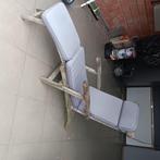 Tuinstoelen, Tuin en Terras, Tuinstoelen, Ophalen, Gebruikt, Teakhout, Inklapbaar