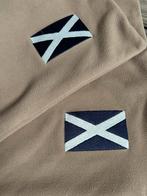 Set van 2 beige fleece kussenslopen  zacht & cozy – 44x44cm, Ophalen of Verzenden, Zo goed als nieuw, Beige