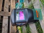 Laspost+helm+elektroden, Ophalen of Verzenden, Zo goed als nieuw, 150 tot 250 ampère, Elektroden