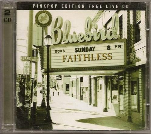 FAITHLESS - SUNDAY 8PM - 2 CD-SET - PINKPOP EDITION LIVE CD, Cd's en Dvd's, Cd's | Dance en House, Zo goed als nieuw, Trip Hop of Breakbeat