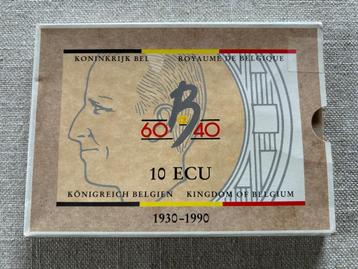 10 ECU BOUDEWIJN disponible aux enchères