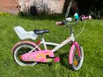 Vélo fille B’TWIN Princess 16 pouces (4-6 ans), Vélos & Vélomoteurs, Comme neuf, Stabilisateurs, 16 à 20 pouces