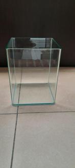 vaas - pot - stolp glas, Tuin en Terras, Bloempotten, Ophalen, Vierkant, Binnen, Zo goed als nieuw