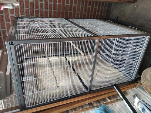 Montana voliere, Dieren en Toebehoren, Vogels | Hokken en Kooien, Zo goed als nieuw, Volière, Aluminium, Ophalen