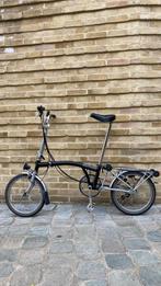 Brompton M6R volledig zwarte dynamolamp met 6 versnellingen, Ophalen, Brompton, 14 tot 16 inch, Versnellingen