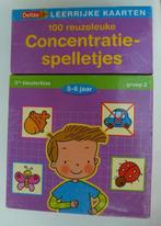 100 reuzeleuke Concentratiespelletjes leerrijke kaarten, Enlèvement ou Envoi, Utilisé, Découverte