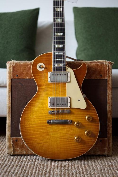 2023 Gibson Les Paul 1959 Murphy Lab Heavy Aged M2M | 3,8 kg, Muziek en Instrumenten, Snaarinstrumenten | Gitaren | Elektrisch
