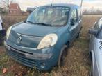 Renault Kangoo1.2 benzine bj 2009 km 289.000 motor probleem, Auto's, Renault, Voorwielaandrijving, Monovolume, Blauw, Bedrijf